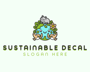 Environmental Sustainable Earth logo design