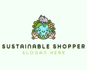 Environmental Sustainable Earth logo design