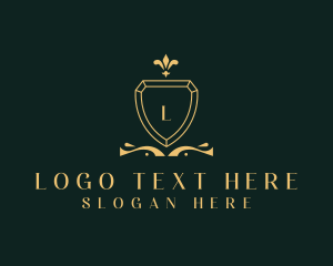 College - Royal Shield College logo design
