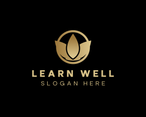 Lotus Flower Wellness logo design