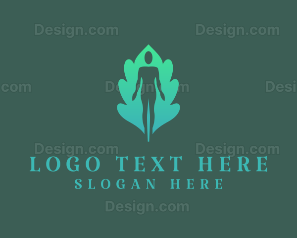 Leaf Yoga Wellness Logo