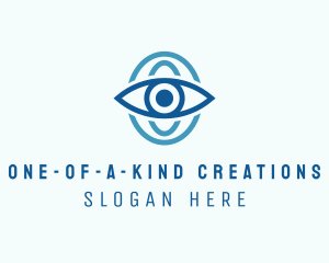 Optical Eye Letter O logo design