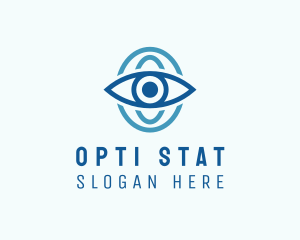 Optical Eye Letter O logo design