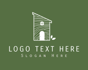 Natural Wood Eco House  logo