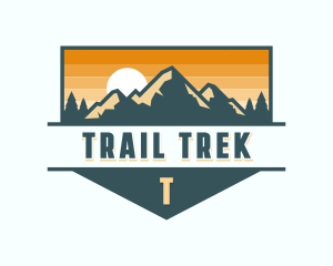 Mountaineer Trekking Hiking logo