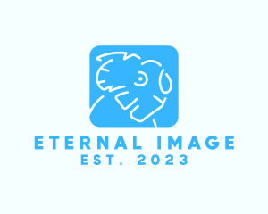 Cute Icon Koala logo