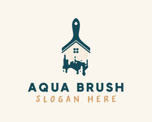 Paint Brush House logo design