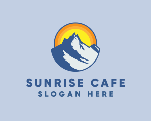 Sunrise Mountain Adventure logo design