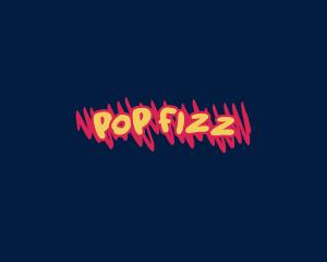 Neon Scribble Graffiti logo design