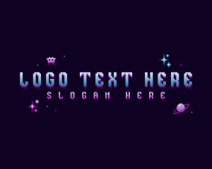 Retro Pixel Arcade logo