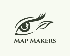 Cosmetic Eye Makeup logo design