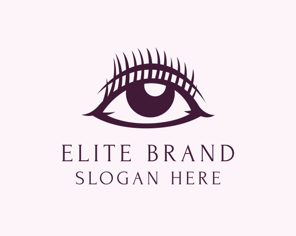 Eyelash logo example 4