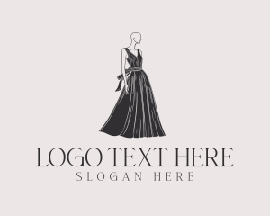 Couture Gown Fashion logo