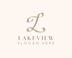 Stylish Boutique Letter L logo design