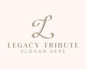 Stylish Boutique Letter L logo design