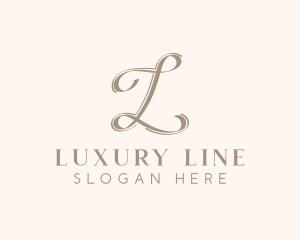 Stylish Boutique Letter L logo design