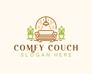 Sofa Decoration Chair logo design