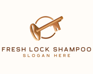 Key Security Lock logo design