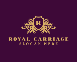 Regal Royalty Shield logo design