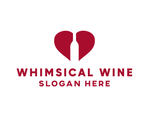 Wine Bottle Lover logo design