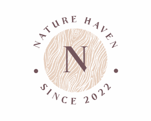 Natural Wood Boutique logo design