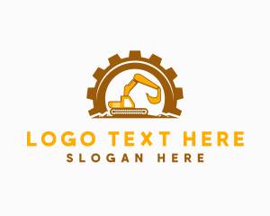 Gear Excavator Machinery logo