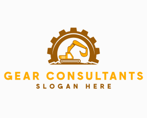 Gear Excavator Machinery logo