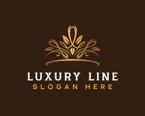 Luxury Decorative Crown logo design