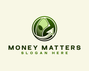 Money Arrow Cash logo design