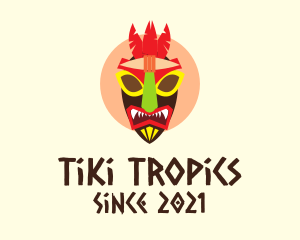 Ethnic Festival Mask  logo design