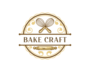 Bakery Whisk Bake logo design