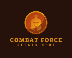 Spartan Helmet Shield Logo