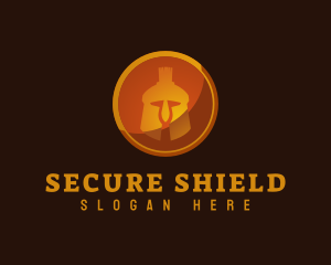 Spartan Helmet Shield logo
