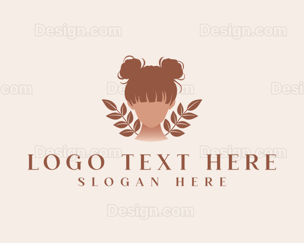 Hair Bun Dye Logo