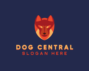 Animal Dog Canine logo design