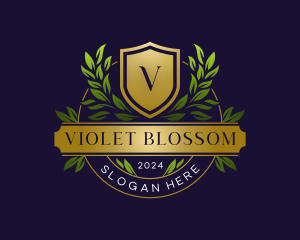 Nature Botanical Crest logo design