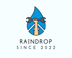 Water Plumbing Drop logo