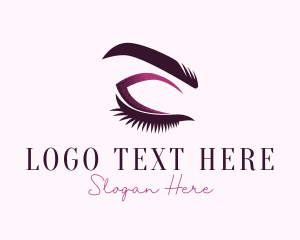 Cosmetic Eyelashes Beauty logo