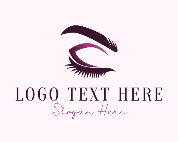 Eyebrow Extension logo example 3