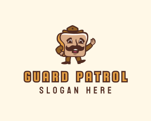 Toast Bread Sheriff logo