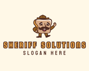 Toast Bread Sheriff logo