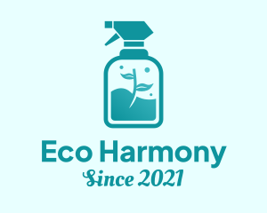 Eco Spray Cleaning logo design