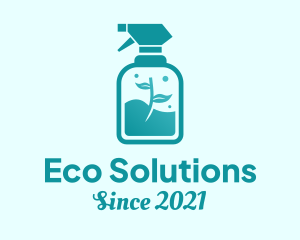 Eco Spray Cleaning logo design