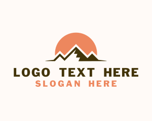 Mountain - Outdoor Travel Adventure logo design