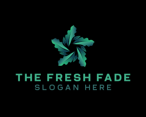 Leaf Floral Motion logo design