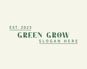 Green Generic Business logo design