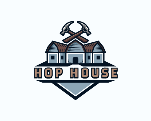 Hammer House Construction logo design