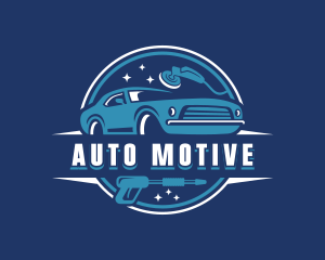 Car Wash Auto logo design