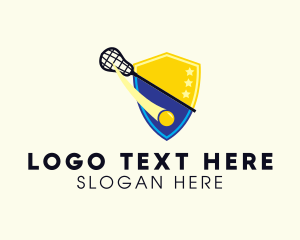 Lacrosse Team Shield logo