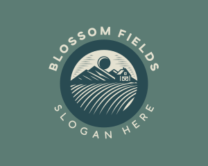 Mountain Farm Field logo design